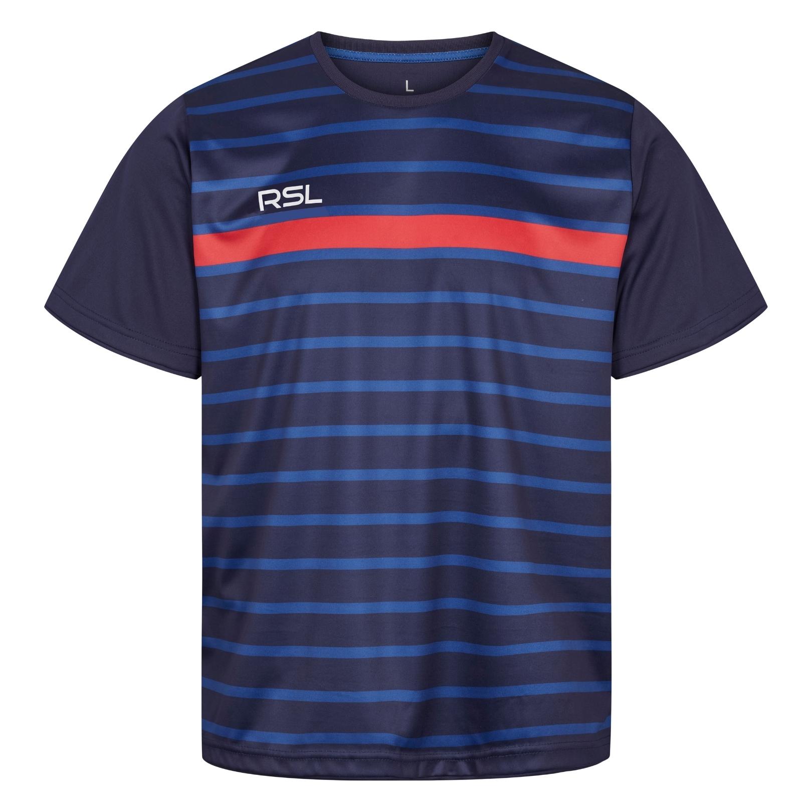 Rsl Exo Shirt Blue Red
